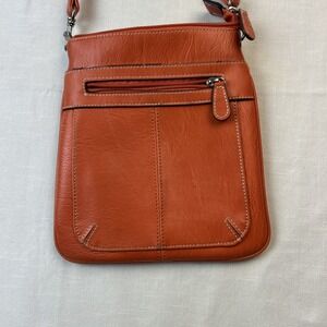 Belle Rose Crossbody Purse Auburn Orange